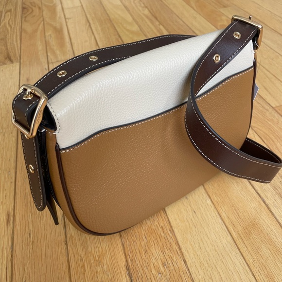 NWT Coach Macie Saddlebag in Colorblock - Picture 2 of 5